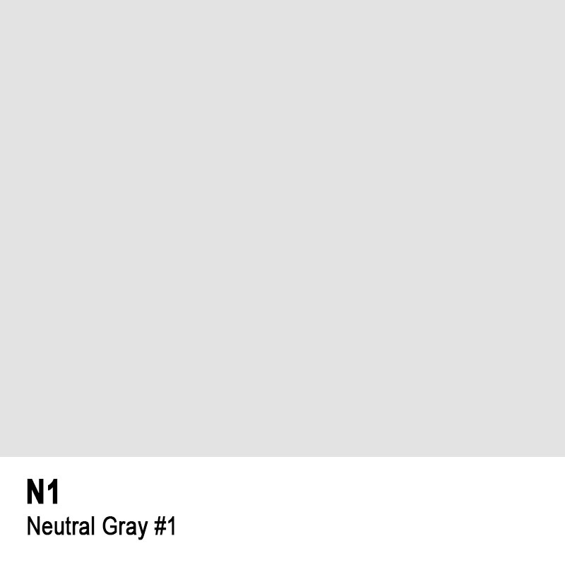 COPIC COPIC N1 NEUTRAL GRAY #1 SKETCH MARKER