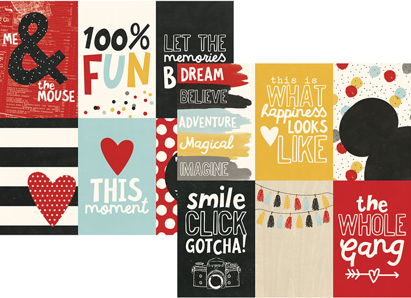 SIMPLE STORIES SIMPLE STORIES SAY CHEESE III 4X6 VERTICAL ELEMENTS PAPER 12X12