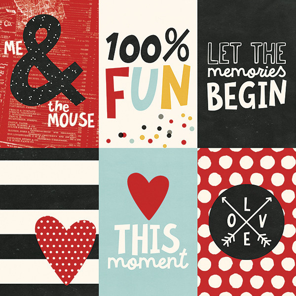 SIMPLE STORIES SIMPLE STORIES SAY CHEESE III 4X6 VERTICAL ELEMENTS PAPER 12X12