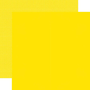 SIMPLE STORIES SIMPLE STORIES COLOR VIBE YELLOW CARDSTOCK 12''X12''