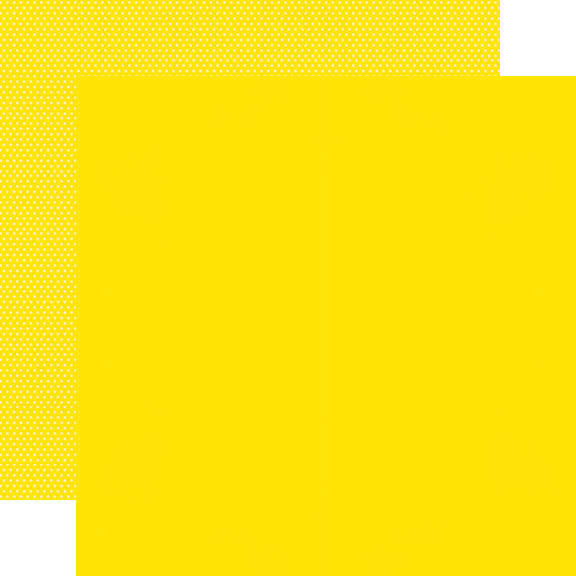 SIMPLE STORIES SIMPLE STORIES COLOR VIBE YELLOW CARDSTOCK 12''X12''
