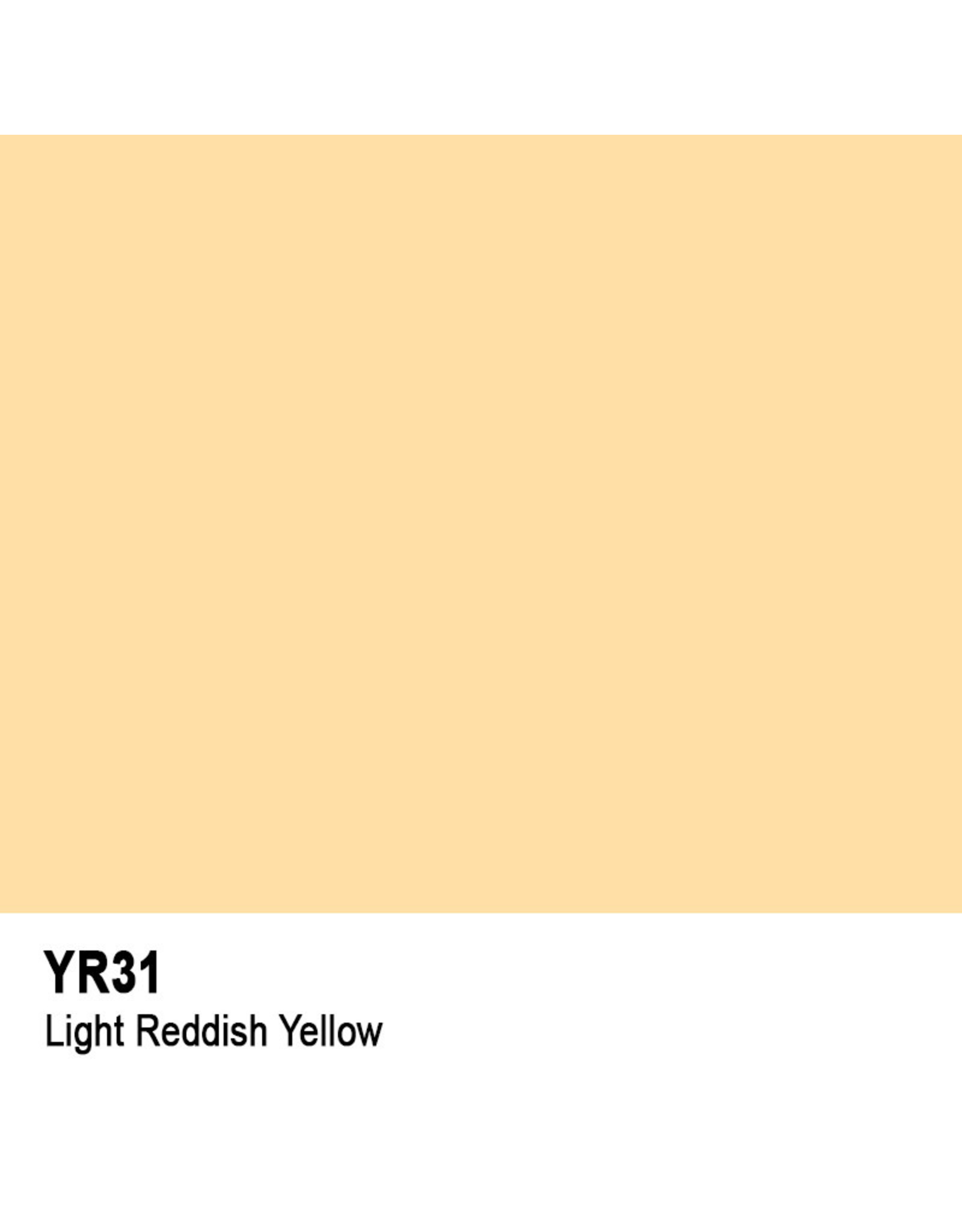 COPIC COPIC YR31 LIGHT REDDISH YELLOW SKETCH MARKER