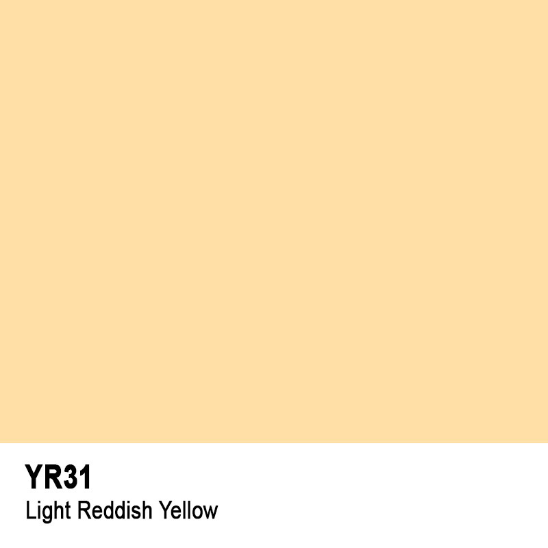 COPIC COPIC YR31 LIGHT REDDISH YELLOW SKETCH MARKER