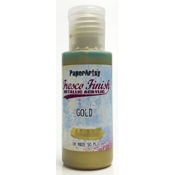 PAPER ARTSY PAPER ARTSY FRESCO FINISH GOLD CHALK ACRYLIC PAINT 50ML