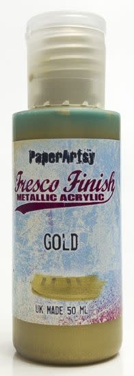 PAPER ARTSY PAPER ARTSY FRESCO FINISH GOLD CHALK ACRYLIC PAINT 50ML