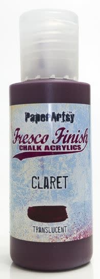 PAPER ARTSY PAPER ARTSY FRESCO FINISH CLARET ACRYLIC PAINT 50ML