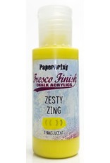 PAPER ARTSY PAPER ARTSY FRESCO FINISH ZESTY ZING ACRYLIC PAINT 50ML