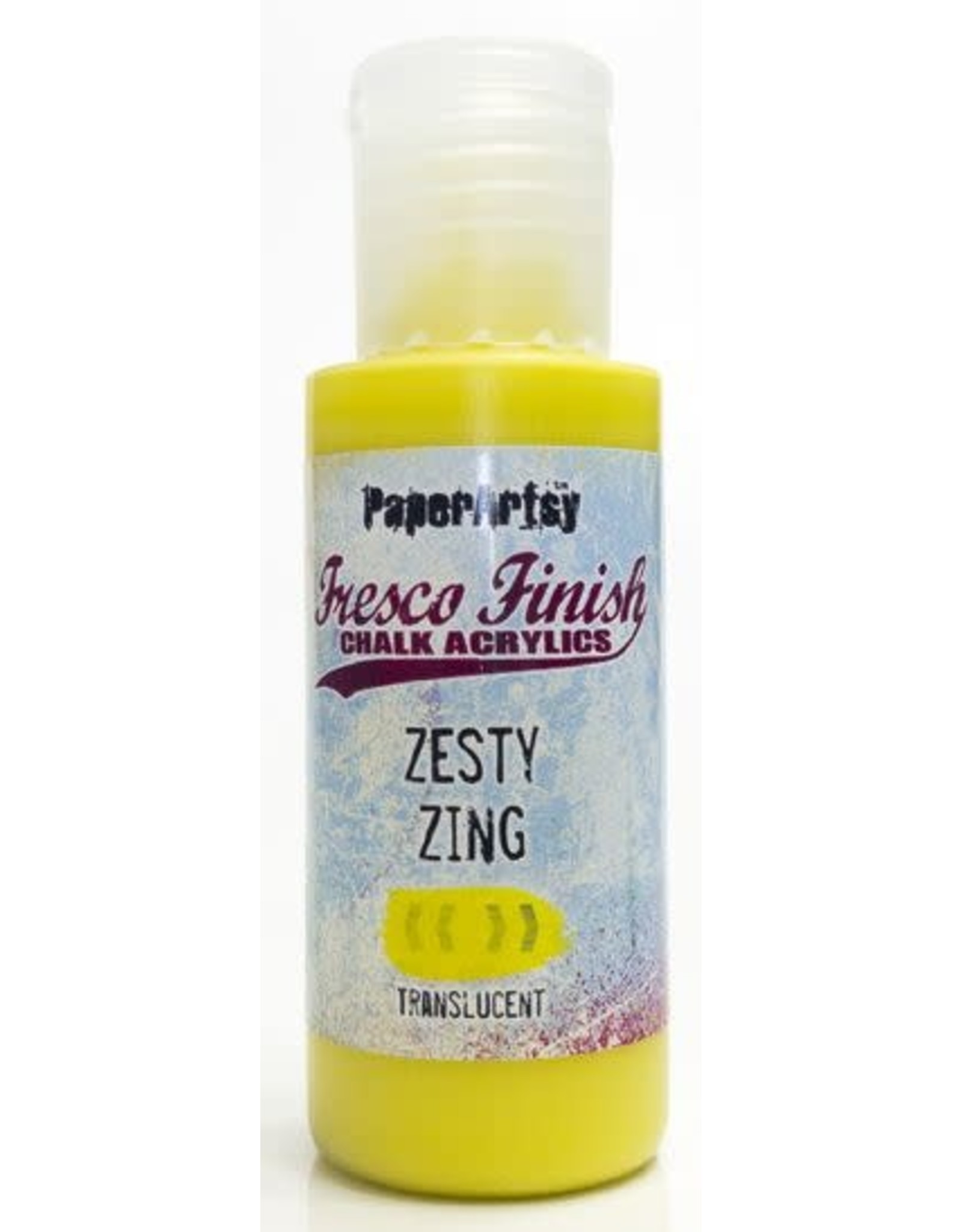PAPER ARTSY PAPER ARTSY FRESCO FINISH ZESTY ZING ACRYLIC PAINT 50ML
