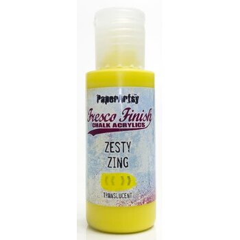 PAPER ARTSY PAPER ARTSY FRESCO FINISH ZESTY ZING ACRYLIC PAINT 50ML