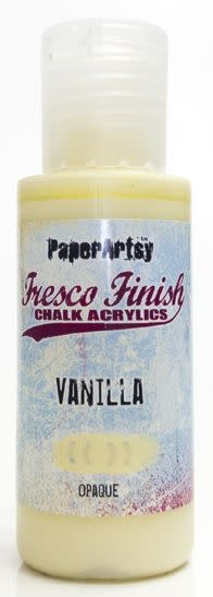PAPER ARTSY PAPER ARTSY FRESCO FINISH VANILLA ACRYLIC PAINT 50ML