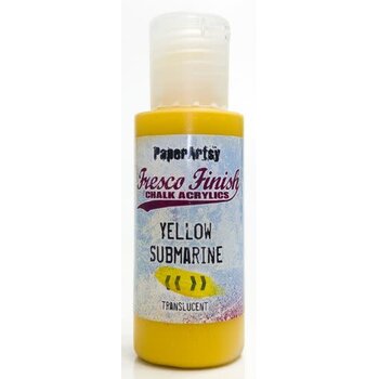 PAPER ARTSY PAPER ARTSY FRESCO FINISH YELLOW SUBMARINE ACRYLIC PAINT 50ML