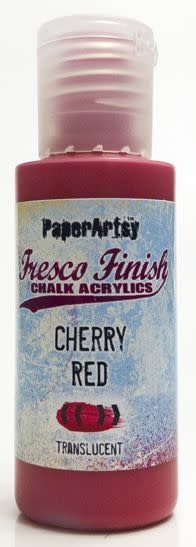 PAPER ARTSY PAPER ARTSY FRESCO FINISH TS-CHERRY RED ACRYLIC PAINT 50ML