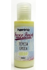 PAPER ARTSY PAPER ARTSY FRESCO FINISH TERESA GREEN CHALK ACRYLIC PAINT 50ML