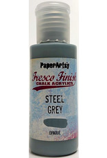 PAPER ARTSY PAPER ARTSY FRESCO FINISH STEEL GREY ACRYLIC PAINT 50ML