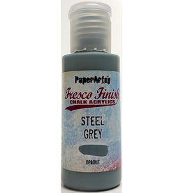 PAPER ARTSY PAPER ARTSY FRESCO FINISH SA-STEEL GREY ACRYLIC PAINT 50ML