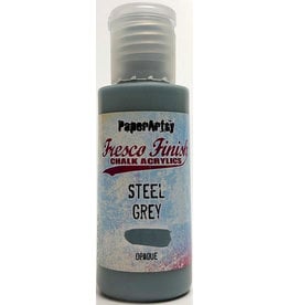 PAPER ARTSY PAPER ARTSY FRESCO FINISH STEEL GREY ACRYLIC PAINT 50ML