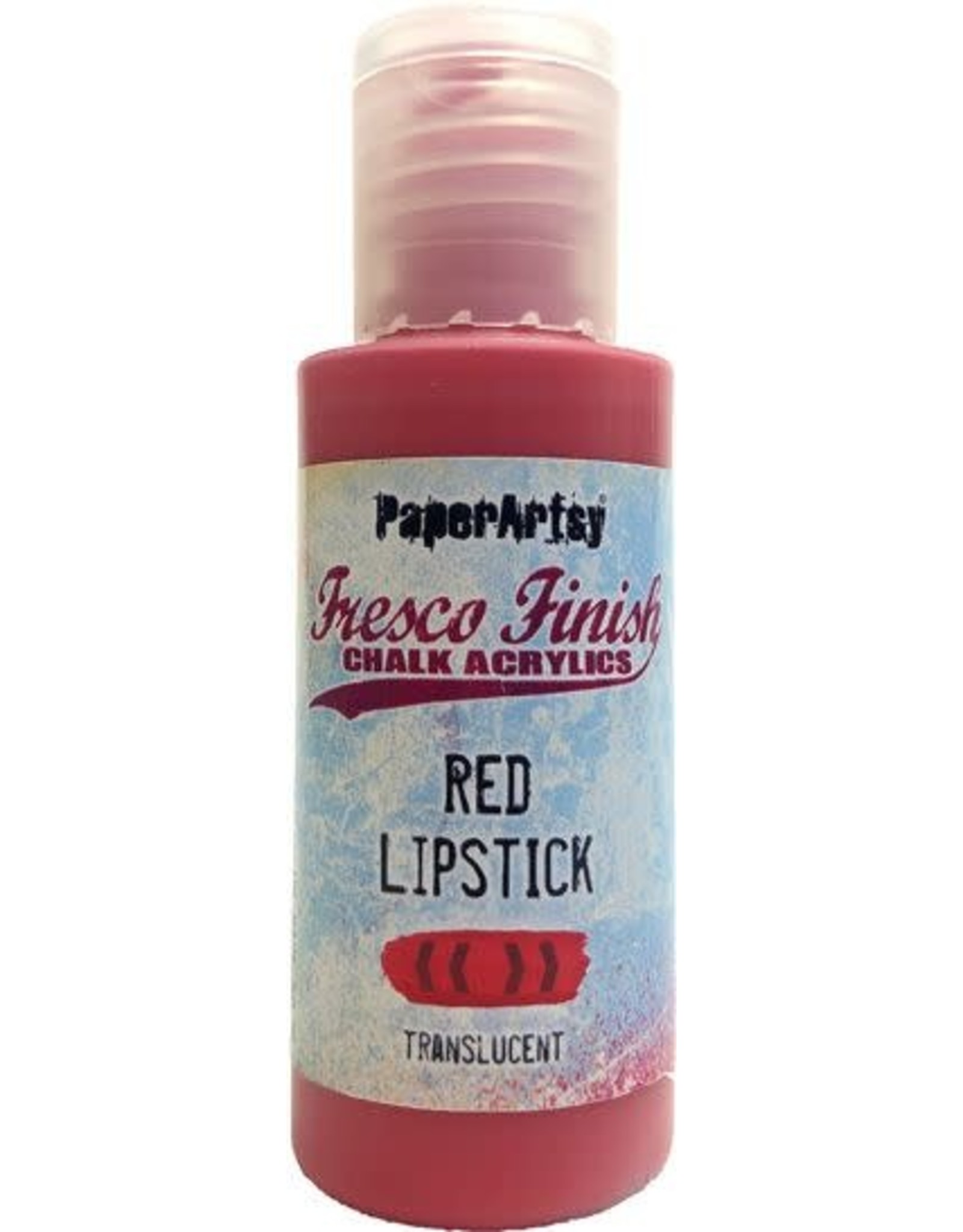 PAPER ARTSY PAPER ARTSY FRESCO FINISH RED LIPSTICK CHALK ACRYLIC PAINT