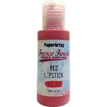 PAPER ARTSY PAPER ARTSY FRESCO FINISH RED LIPSTICK CHALK ACRYLIC PAINT