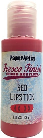 PAPER ARTSY PAPER ARTSY FRESCO FINISH RED LIPSTICK CHALK ACRYLIC PAINT