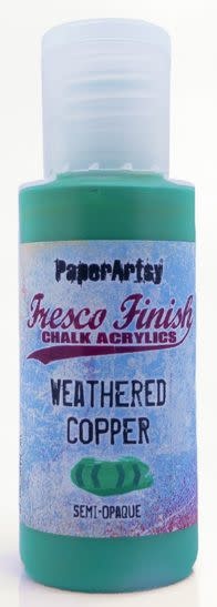 PAPER ARTSY PAPER ARTSY FRESCO FINISH TS-WEATHERED COPPER CHALK ACRYLIC PAINT 50ML