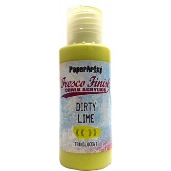 PAPER ARTSY PAPER ARTSY FRESCO FINISH DIRTY LIME CHALK ACRYLIC PAINT 50ML