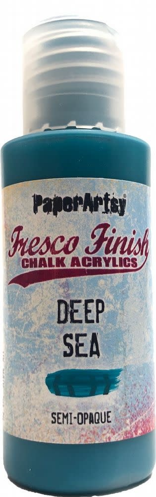 PAPER ARTSY PAPER ARTSY FRESCO FINISH TS-DEEP SEA CHALK ACRYLIC PAINT 50ML