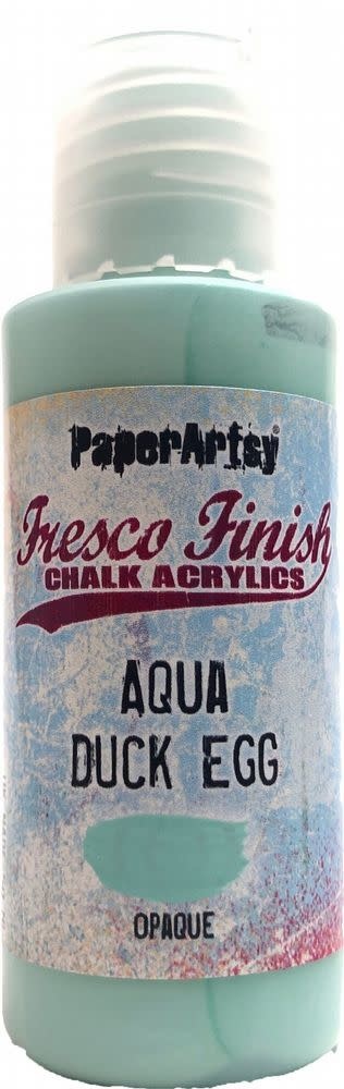 PAPER ARTSY PAPER ARTSY FRESCO FINISH TS-AQUA DUCK EGG CHALK ACRYLIC PAINT 50ML
