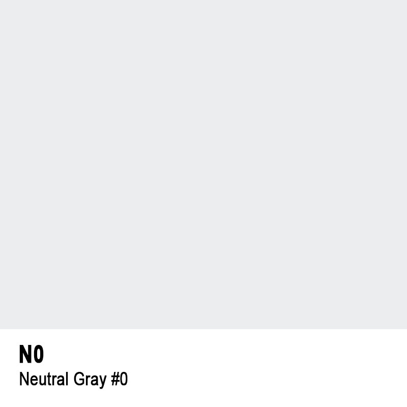 COPIC COPIC N0 NEUTRAL GRAY NO. 0 SKETCH MARKER