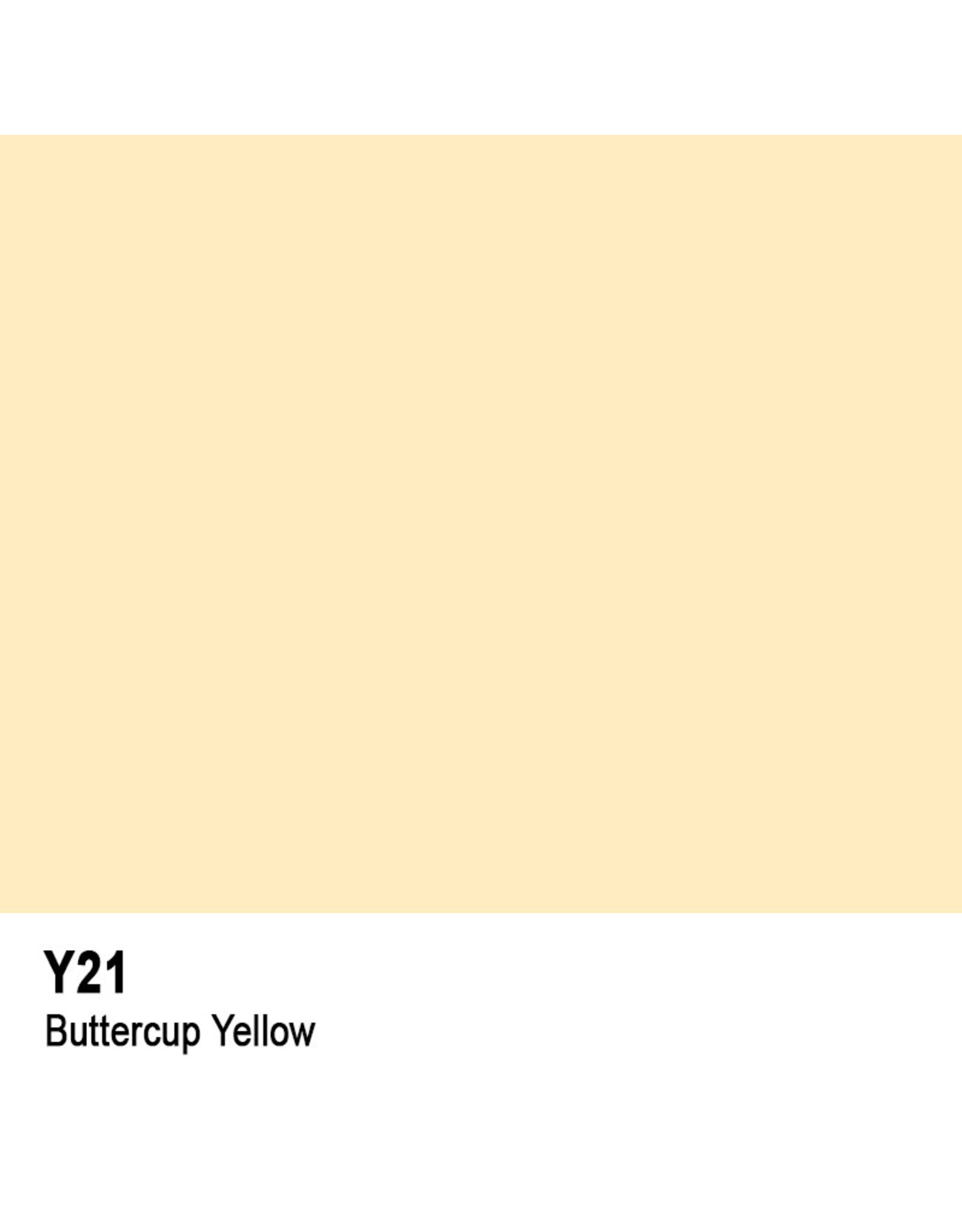 COPIC COPIC Y21 BUTTERCUP YELLOW SKETCH MARKER