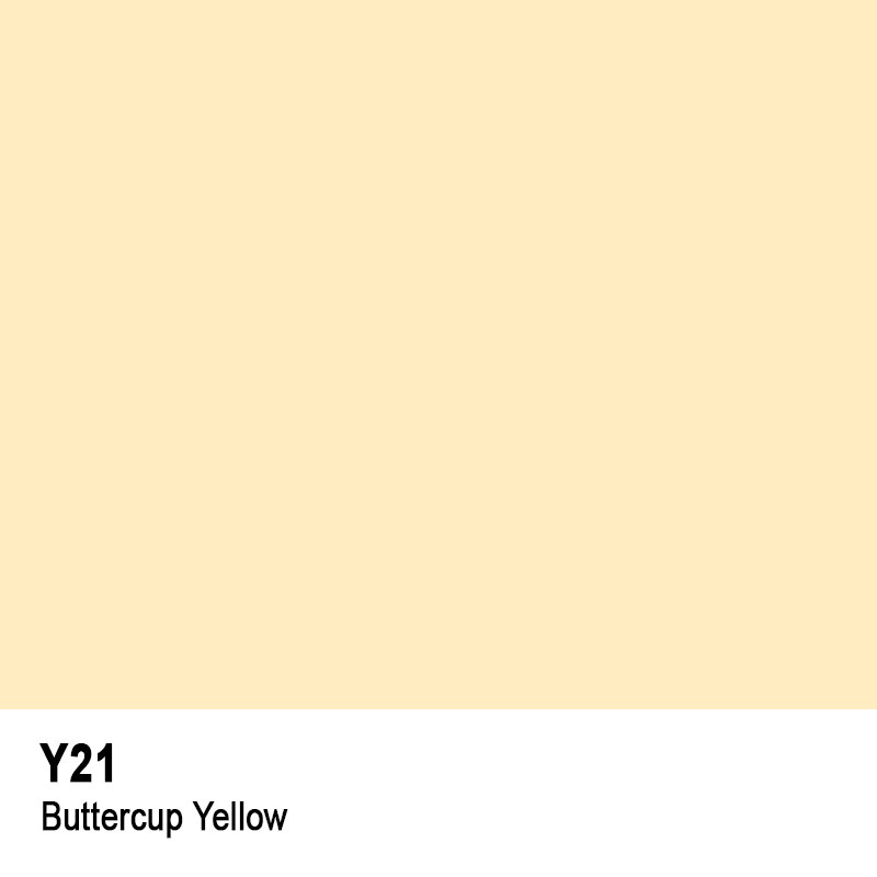 COPIC COPIC Y21 BUTTERCUP YELLOW SKETCH MARKER