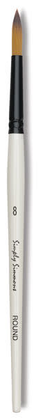 SIMPLY SIMMONS SIMPLE SIMMONS ROUND BRUSH #8