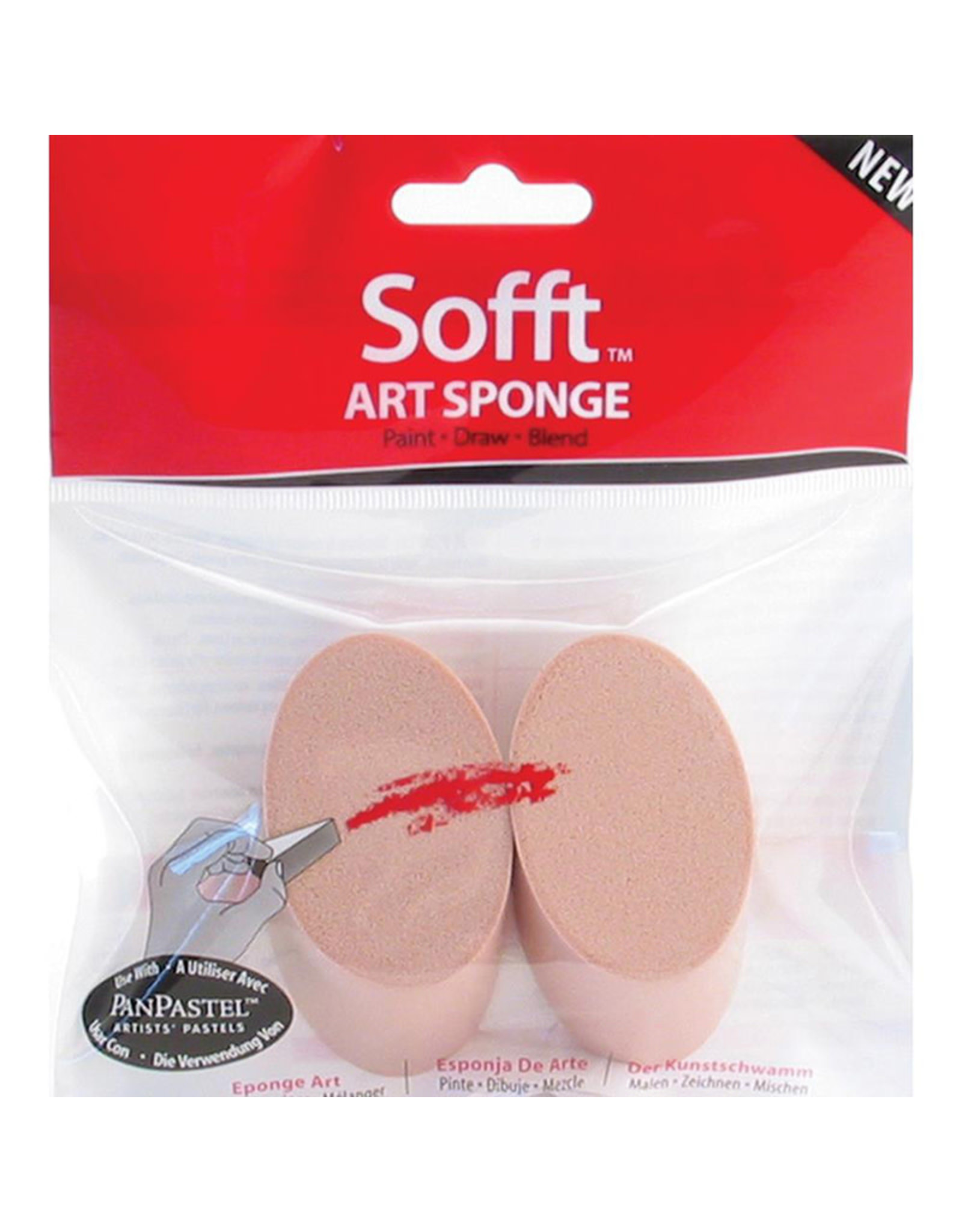 COLORFIN COLORFIN ANGLE SLICE SOFFT ART SPONGE