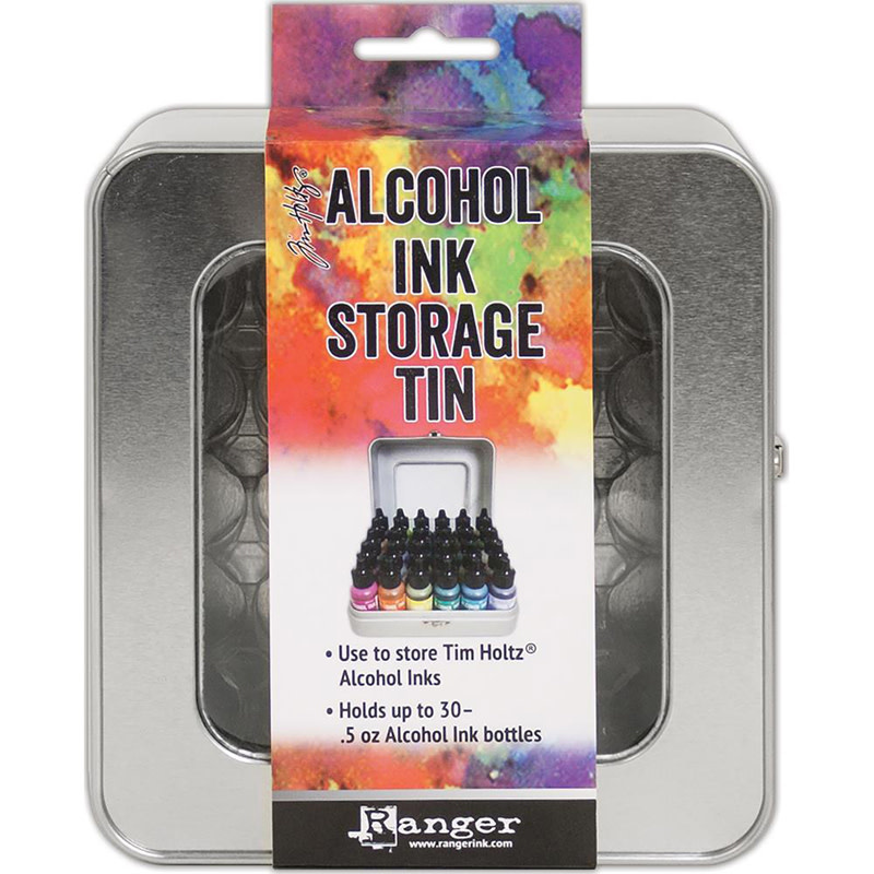 RANGER RANGER ALCOHOL INK STORAGE TIN HOLDS 30