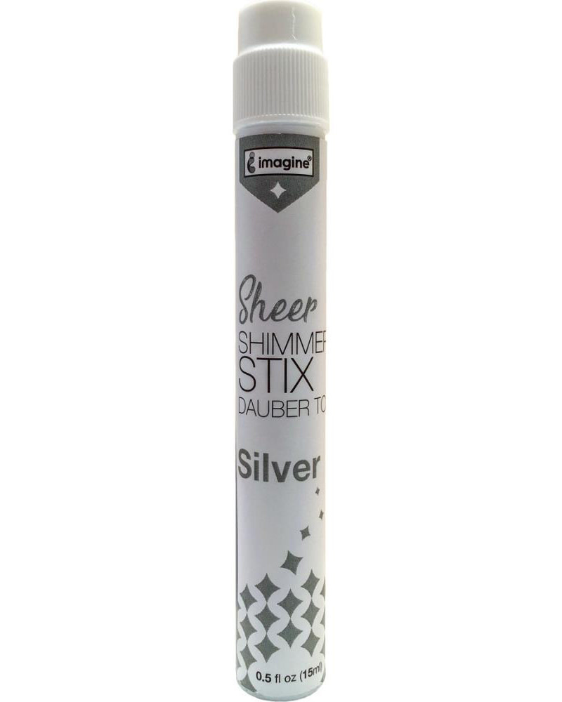 IMAGINE CRAFTS IMAGINE CRAFTS SILVER SHIMMER STIX DAUBER