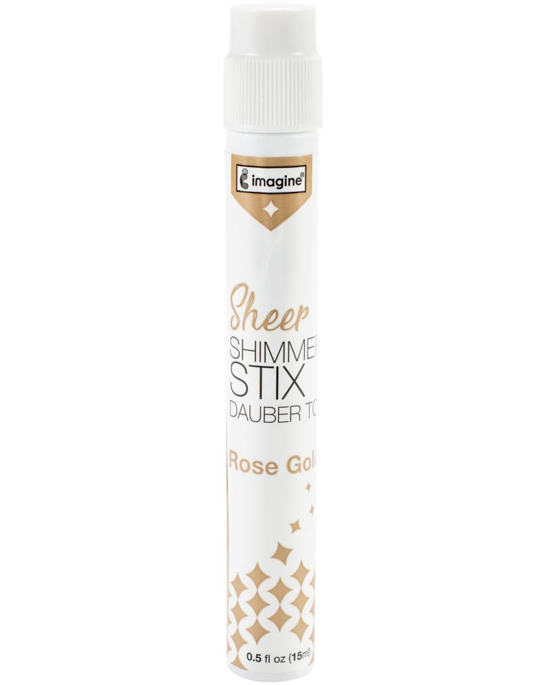 IMAGINE CRAFTS IMAGINE CRAFTS ROSE GOLD SHIMMER STIX DAUBER