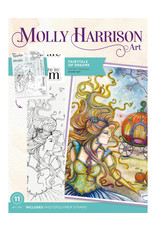 CRAFTERS COMPANION CRAFTERS COMPANION MOLLY HARRISON ART FAIRYTALE OF DREAMS CLEAR STAMP SET 11PCS