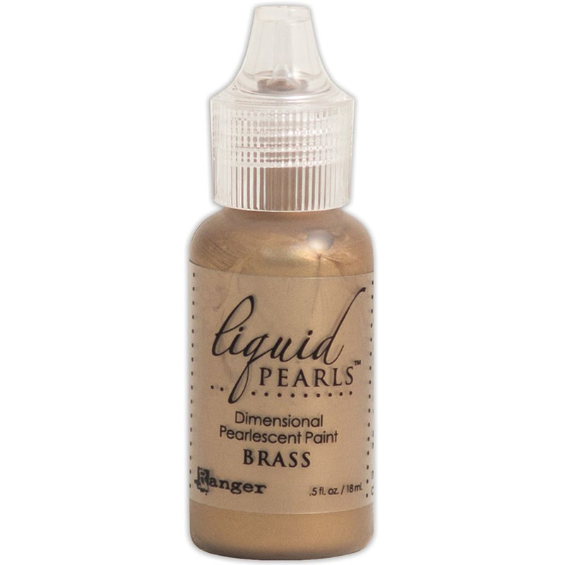RANGER RANGER LIQUID PEARLS BRASS 0.5OZ
