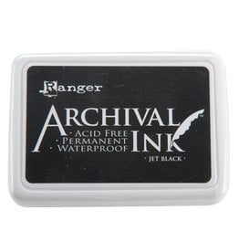 RANGER RANGER ARCHIVAL INK PAD JET BLACK