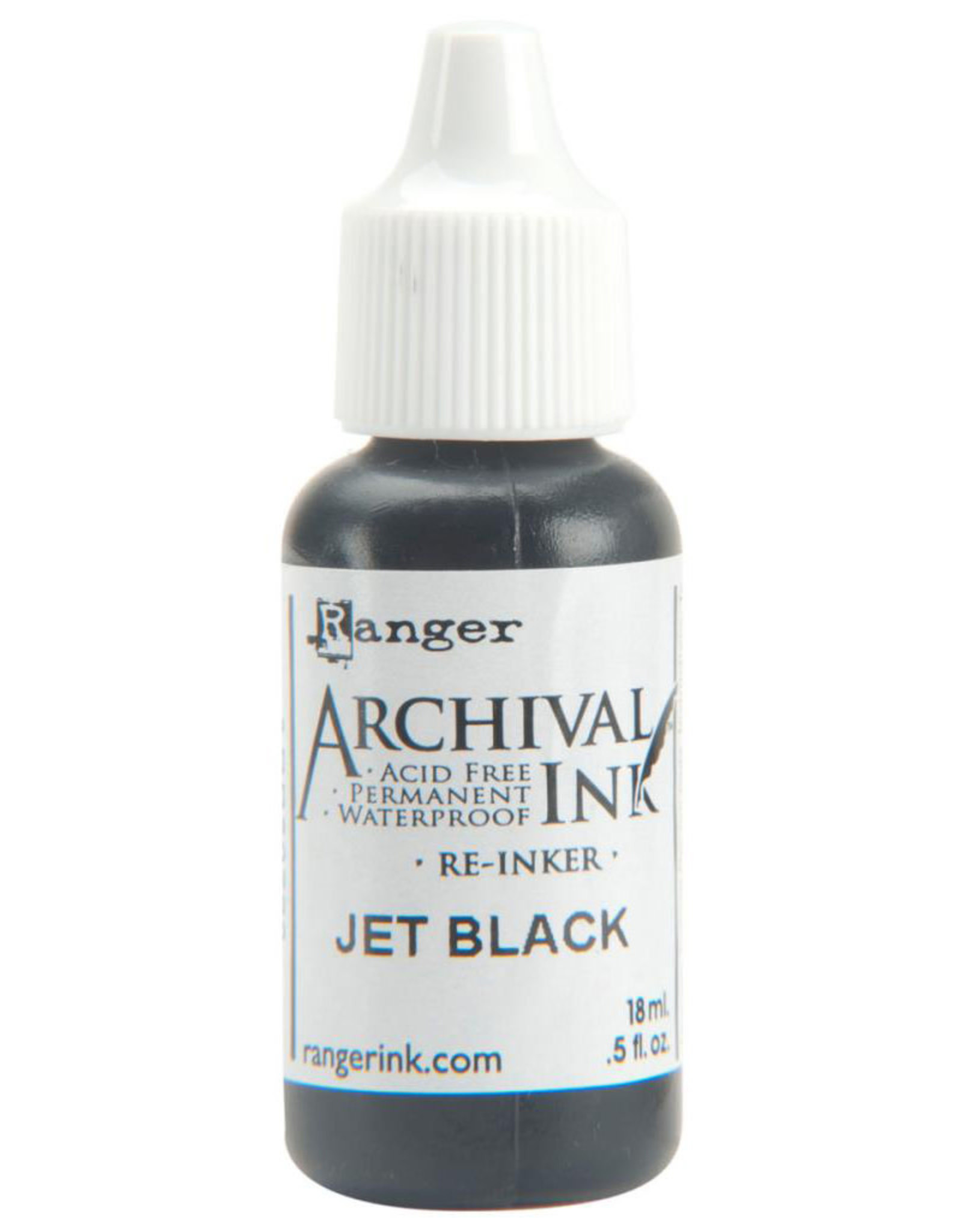 RANGER RANGER ARCHIVAL REINKER JET BLACK 0.5OZ