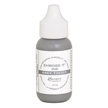 RANGER RANGER EMBOSS IT INK RE-INKER GREY TINTED
