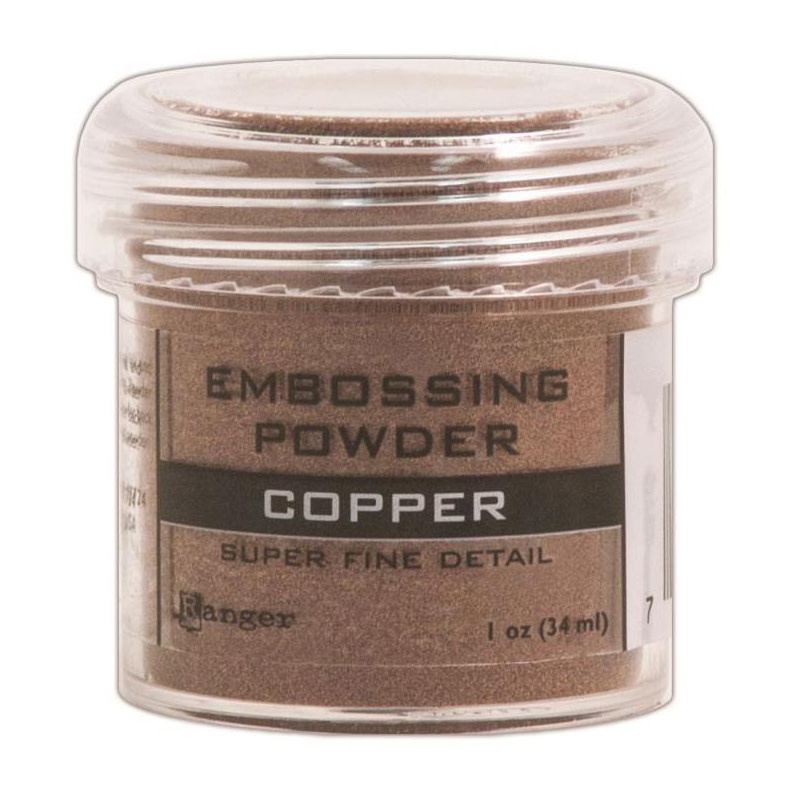RANGER RANGER EMBOSSING POWDER SUPER FINE DETAIL COPPER 1OZ