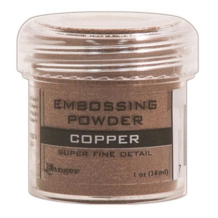 RANGER RANGER EMBOSSING POWDER SUPER FINE DETAIL COPPER 1OZ