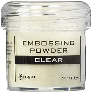 RANGER RANGER EMBOSSING POWDER CLEAR  0.5OZ