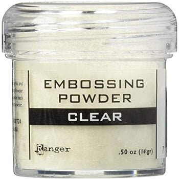 RANGER RANGER EMBOSSING POWDER CLEAR  0.5OZ