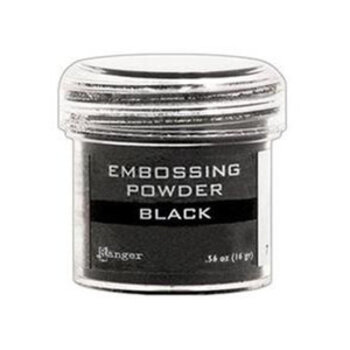 RANGER RANGER EMBOSSING POWDER BLACK 0.56OZ