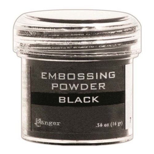 RANGER RANGER EMBOSSING POWDER BLACK 0.56OZ