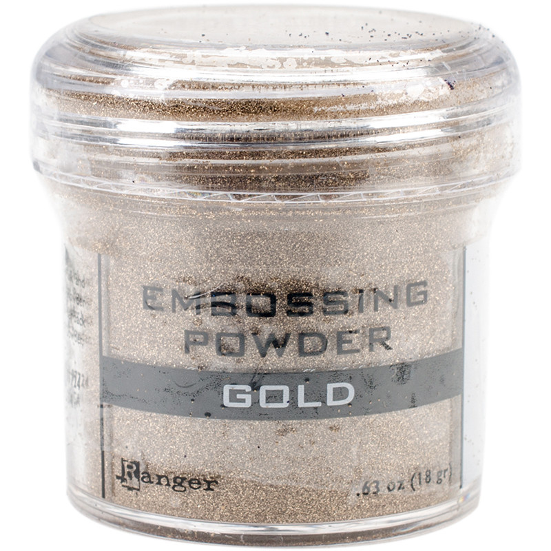 RANGER RANGER EMBOSSING POWDER GOLD EMBOSSING POWDER 0.63OZ