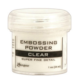 RANGER RANGER EMBOSSING POWDER SUPER FINE DETAIL CLEAR 1OZ