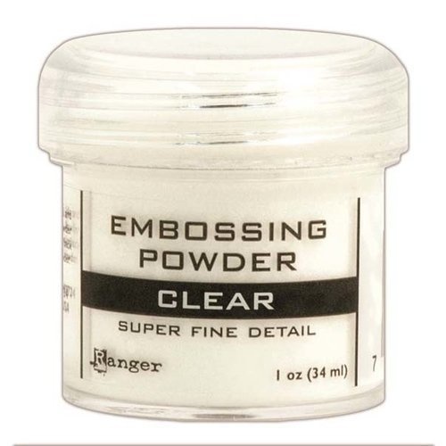 RANGER RANGER EMBOSSING POWDER SUPER FINE DETAIL CLEAR 1OZ