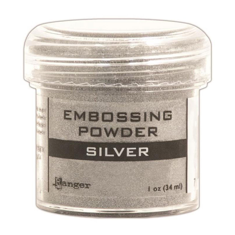 RANGER RANGER  EMBOSSING POWDER SILVER 1OZ
